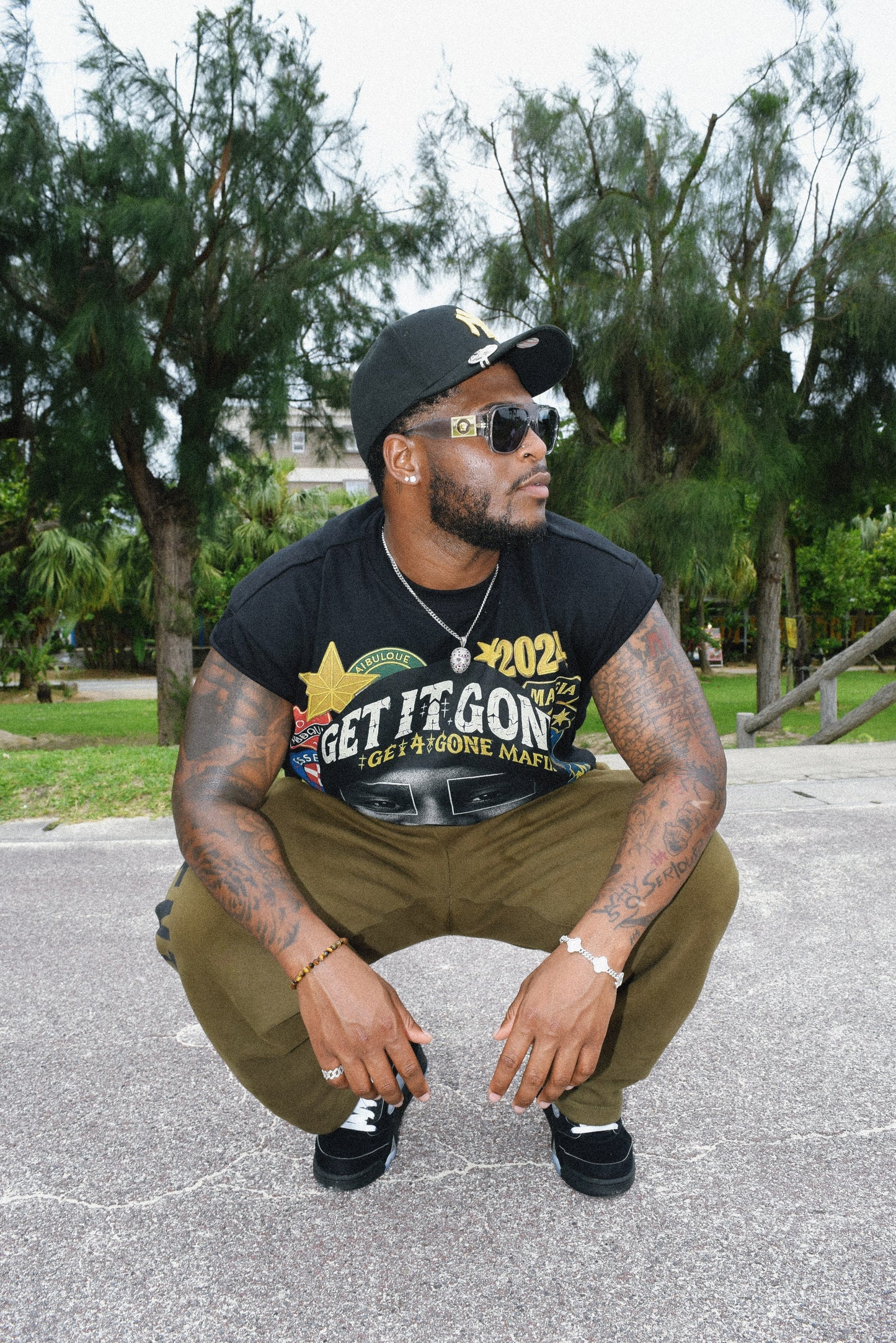 Black Holy Grills Cutoff